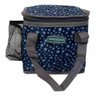 Bolsa Térmica Lanche com Marmita Colher e Garrafa Kit Fitness - Azul - 3