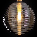 Ver imagem 5 de Pendente Eloa ZR136 Madeira Smoky Globo Vidro 15cm + G9 BF Starlux ST2603