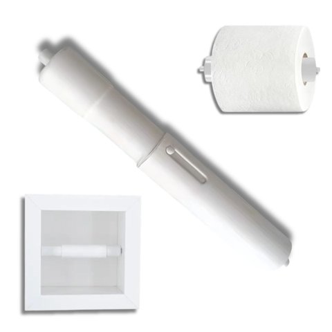 Rolete de Papel Higiênico Mola Interna Plástico Pp | Utilimix