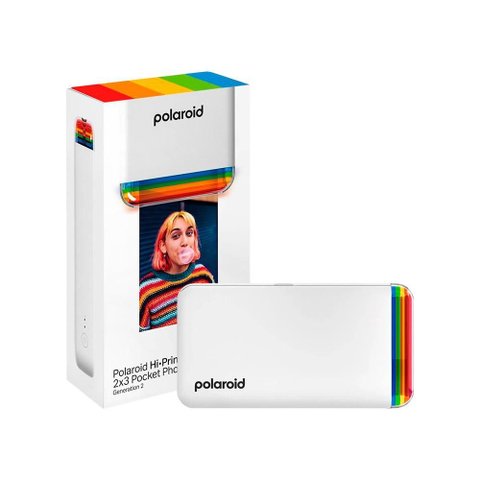 Impressora de Fotos Polaroid Hi-print 2x3 Bluetooth Portátil