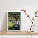 Ver imagem 2 de Quadro Poster Antigo Tênis - Paisagem 33x24cm - com Vidro:madeira Preta