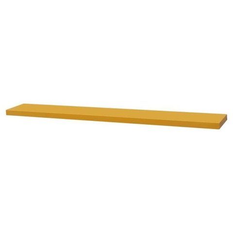 Prateleira 50 x 10cm Amarela Suporte Invisível
