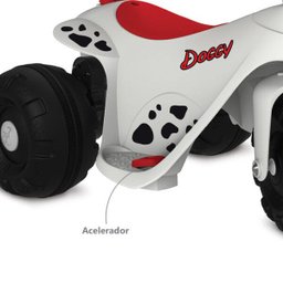 Triciclo Elétrico - Scooter Pet Doggy - Bandeirante BAND2683 - 6