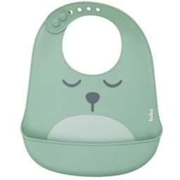 Babador com Pega Migalhas - Gumy - Verde - Buba BUB12094 - 1