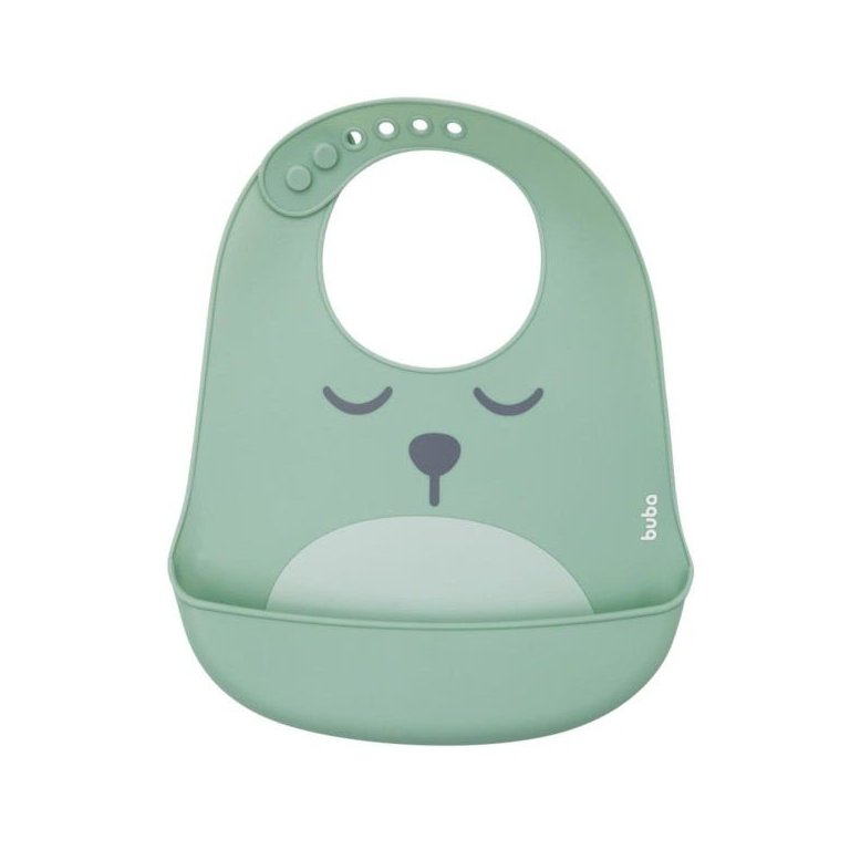 Babador com Pega Migalhas - Gumy - Verde - Buba BUB12094