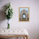 Ver imagem 2 de Quadro Moldura Dourada Portugal 33x24cm:com Acetato