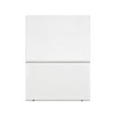 Ver imagem 1 de Cabeceira Estofada Solteiro Luna 90cm Suede Branco