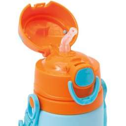 Garrafinha de Alumínio com Canudo - Animal Fun - Leão - Buba BUB12115 - 2