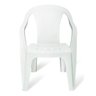 Poltrona Pnaples Plástica Ibiza Branca - 1