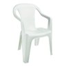 Poltrona Pnaples Plástica Ibiza Branca - 2