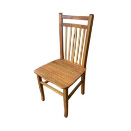 Conjunto de Mesa 6 Cadeiras Pequim Madeira de Demolição Hj Móveis - 6
