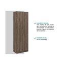 Ver imagem 3 de Armário Multiuso Sala 626 c/ 2 Portas Branco - Carraro