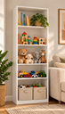 Ver imagem 3 de Armário Infantil Organizador de Brinquedos com Nichos