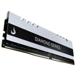 Memória Gamer Rise Mode Diamond 8GB, DDR4, 2400MHz, CL15, Branca - RM-D4-8G-2400D WHITE - 1 Memória Gamer Rise Mode Diamond 8GB, DDR4, 2400MHz, CL15, Branca - RM-D4-8G-2400D WHITE - 1
