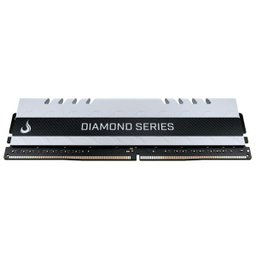 Memória Gamer Rise Mode Diamond 8GB, DDR4, 2400MHz, CL15, Branca - RM-D4-8G-2400D WHITE - 3 Memória Gamer Rise Mode Diamond 8GB, DDR4, 2400MHz, CL15, Branca - RM-D4-8G-2400D WHITE - 3