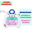Ver imagem 2 de Brinquedo Pop It Eletrônico Mini Gamer Anti Stress com Som Educativo:astronauta