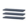 Kit 3 Prateleiras 70 x 10cm azul Suporte Invisível - 1
