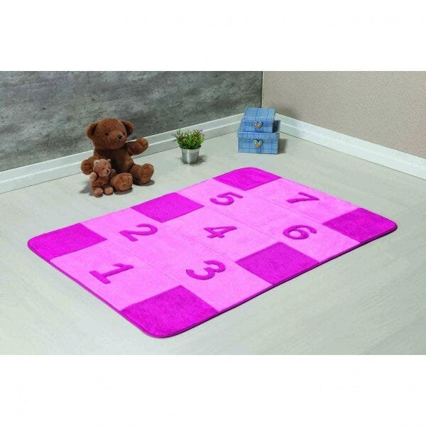 Tapete Infantil Big Premium Amarelinha Guga Tapetes 90x130cm - 1
