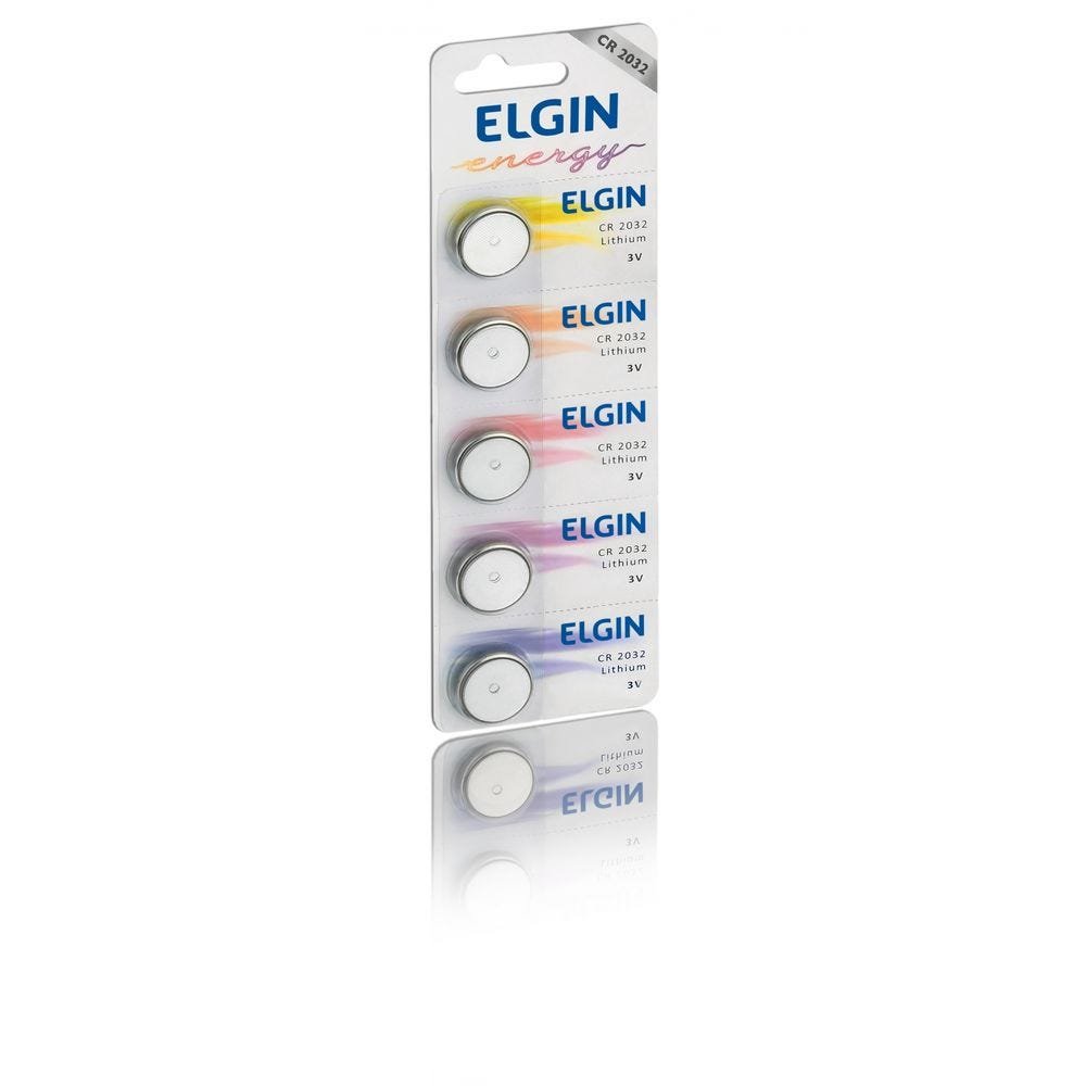 Bateria Elgin Lithium 3V CR 2032