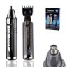 Maquina Barba Kemei Nariz Sobrancelha Cabelo Recarregável Km-6511 - 1
