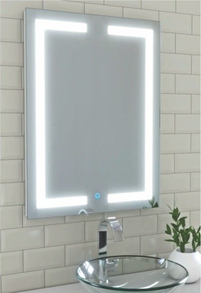 Espelho Com Luz Iluminação Led Touch Embutida 50x70cm VB914C