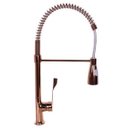Ver imagem 1 de Torneira Gourmet Cozinha Monocomando Rosê Gold com Spray Alpha
