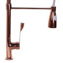 Ver imagem 3 de Torneira Gourmet Cozinha Monocomando Rosê Gold com Spray Alpha