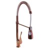 Torneira Gourmet Cozinha Monocomando Rosê Gold com Spray Alpha - 4