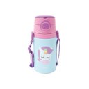 Ver imagem 1 de Garrafa de Alumínio com Canudo - Animal Fun - Unicórnio - Buba BUB12117