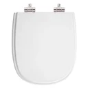 Ver imagem 1 de Assento Sanitário Poliéster Fechamento Lento Sabatini Branco para vaso Icasa