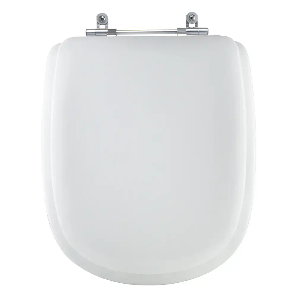 Assento Sanitário Almofadado Sabatini Branco para vaso Icasa - 1