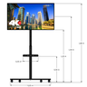 Suporte Móvel para TV com Rodízios - 32 a 70 Ped-02 - 3