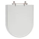 Ver imagem 1 de Assento Sanitário Poliéster Firenze Cinza Claro para vaso Icasa