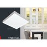 Luminária Led 9w Sobrepor Branco Valencia 3000k Tualux - 2
