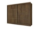Ver imagem 2 de Guarda Roupa Casal 2 Portas 6 Gavetas - Sevilha-braúna - Made Marcs