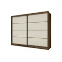 Ver imagem 3 de Guarda Roupa Casal 2 Portas 6 Gavetas - Sevilha-braúna - Made Marcs