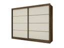 Ver imagem 3 de Guarda Roupa Casal 2 Portas 6 Gavetas - Sevilha-braúna - Made Marcs