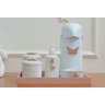 Kit Higiene Bebê Porcelana Térmica Bandeja Banho Borboleta - Rose - 1