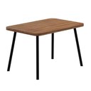 Ver imagem 5 de Conjunto Mesa de Jantar 120cm C/ 4 Cadeiras Hug Estofadas Np