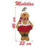 Decoração Boneco Natal Biscoito Ginger Natalino 46cm - 2