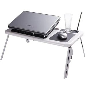 Mesa Para Notebook Dobravel Multifuncional Com Cooler