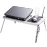 Mesa Para Notebook Dobravel Multifuncional Com Cooler - 1
