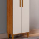 Ver mais imagens de Armário Multiuso Goiânia 2 Portas 4 Prateleiras MDP 60cm Off White Kaiki