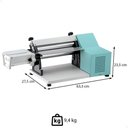Ver imagem 3 de Cilindro Laminador Elétrico Malta 28 Cm com Cortador de Talharim Verde 127v 3117006
