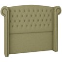 Ver imagem 1 de Cabeceira Solteiro 90 cm Valenn Linho SL 75 Peer