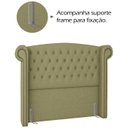 Ver imagem 6 de Cabeceira Solteiro 90 cm Valenn Linho SL 75 Peer