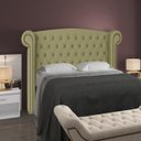 Ver imagem 7 de Cabeceira Solteiro 90 cm Valenn Linho SL 75 Peer