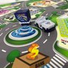 Pista Para Carros Hot Wheels Grande - Cidade Divertida - 4