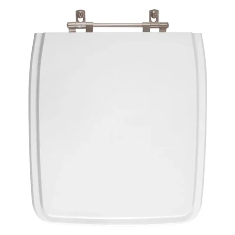 Tampa de Vaso em MDF Vila Rica Branco para bacia Icasa