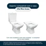 Tampa de Vaso Sanitário Poliéster Vila Rica Salmão para bacia Icasa - 4